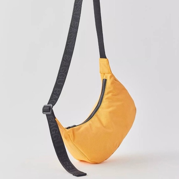 BAGGU Small Crescent Shoulder Bag - Marigold - Picture 8 of 8